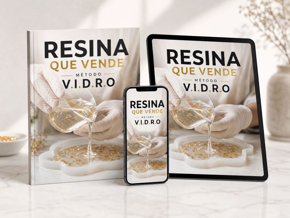 Mockup do Guia Resina que Vende